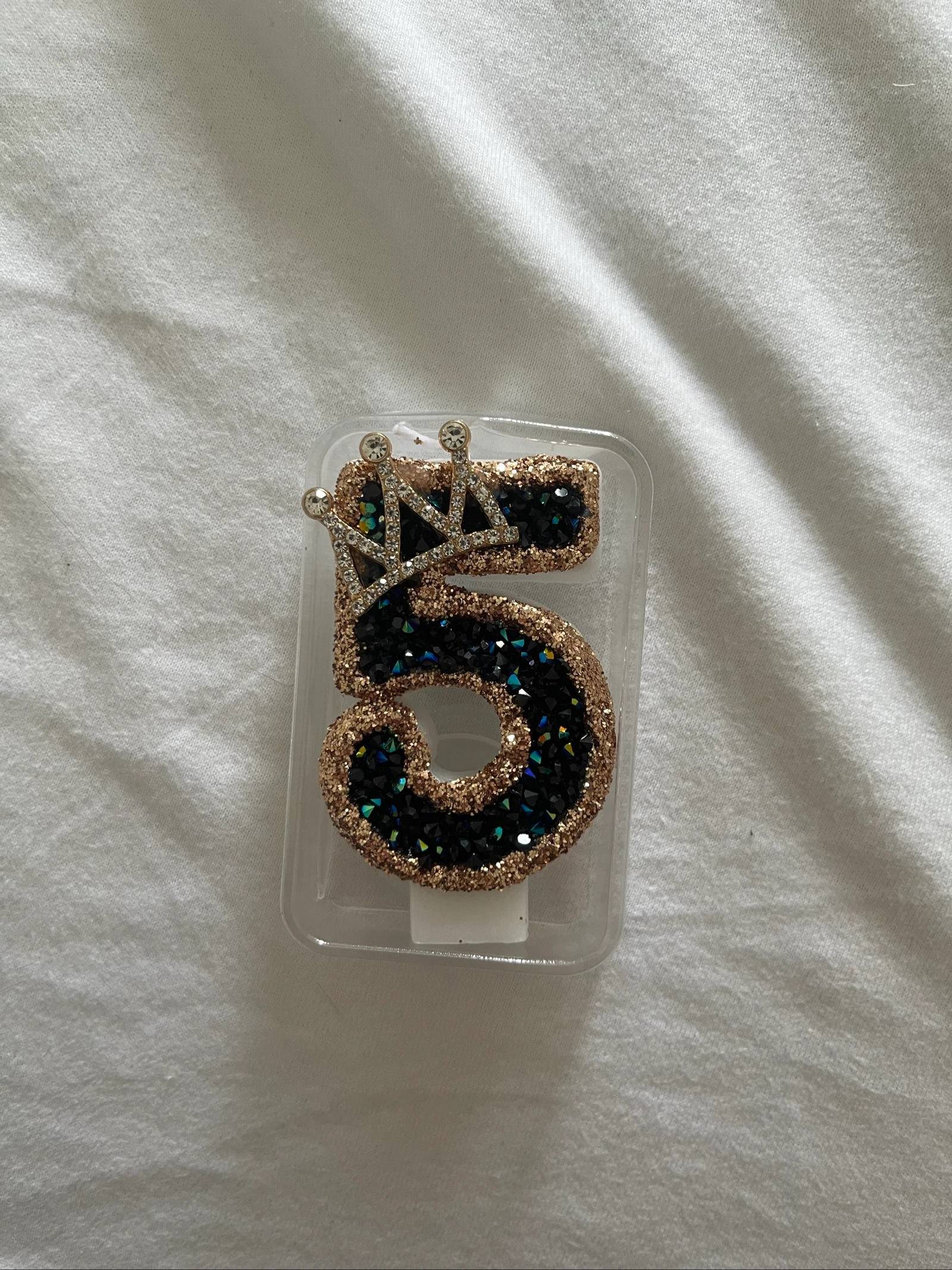 Bougie "5" - neuve avec étiquette